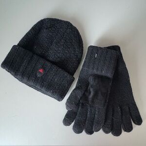 Pajar Knitted Beanie & Gloves Set One Size NWOT